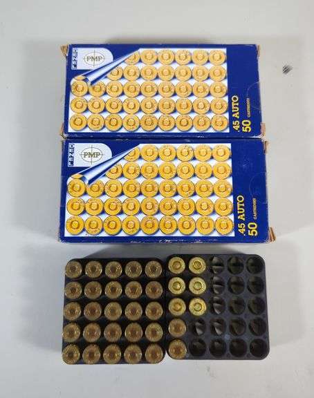 PMP .45 Auto Ammo, Approx 133 Rds, Local Pickup Only image