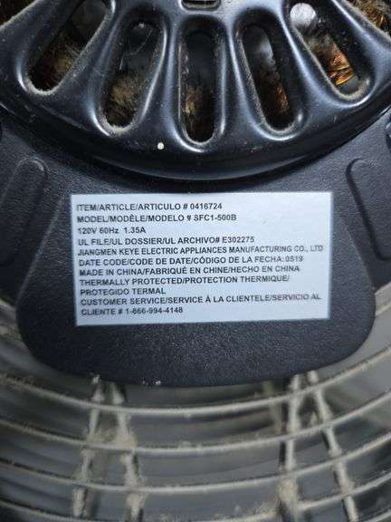 Utilitech 22" Floor Fan