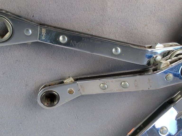 Craftsman Offset Ratcheting Box End Wrenches