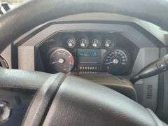 2015 Ford F 550 Heavy Duty 4x4 Truck With Snow Plow and Monroe Spreader, Odometer Reads 75,797 Miles, VIN# 1FD0X5HT7FEB32574, Engine Oil Leak, Kansas Title, See Details For Video, See Details For Video