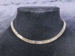 Costume Jewelry Collection: Necklace, Brooches, Bracelet, and Earrings