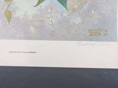 Bernard Martin Signed Bird Prints