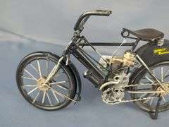 Harley-Davidson Motorcycle Metal Sculpture