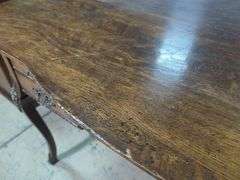 Ornate Wood Desk with Drawers