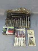 Central Forge Chisels, Great Neck Chisels, Easy Outs, and Pittsburgh Stamp Set