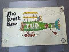 7-Up "The Youth Fare" Advertising Poster