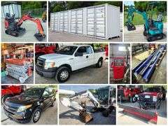 Mini Excavator, Equipment and City Surplus Auction