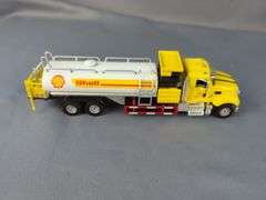 Golden Wheel Shell Tanker Truck - Diecast Model