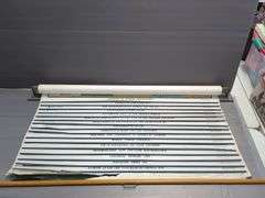 Nystrom World History Maps, Includes 16 Different Maps, 59" Long, Torn At Pull Handle