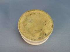 Sanitary Dairy Co.'s Creamed Cottage Cheese Stoneware Crock