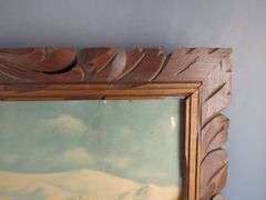 Deric Luwguy "Early Mountain River" Framed Lithograph