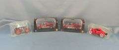 Lucky Die Cast 1/43 Scale Fire Engine Model Trucks - Lot of 4