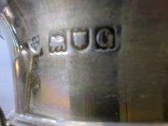 English Sterling Silver Compote, Covered Container Marked 'Razutal Switzerland', And Unmarked Pitcher