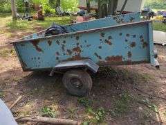 Two Wheel Utility Trailer with Ball Hitch
