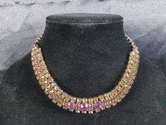 Jewelry Lot: Costume Necklaces, Bracelet, Brooches, and Earrings