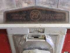Northern Beaver 25 Cent Gumball Vending Machine, No Key