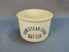 Homestead Farm Butter Stoneware Crock