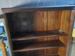 Antique Glass Door Display Cabinet