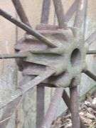 Antique Tractor Wheel, Approx 45"