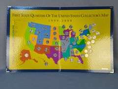 First State Quarters of the United States Collector's Map 1999-2008