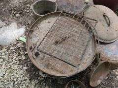 Camping and Outdoor Cooking Lot - Cast Iron, Lantern, and More!