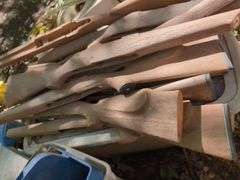 Wood Rifle Stocks, Various Sizes, THURSDAY Pick Up