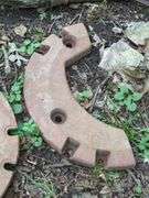 Cast Iron Wheel Weights, Qty 2