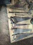 Hand Tools And Auto Parts, Including Hand Saws, Wrenches, Tongs And More