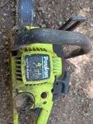 Two Poulan Chainsaws, Woodsman & Super Clean