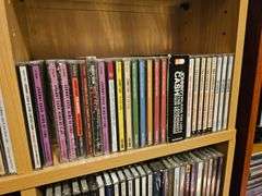 Massive Music Media Collection Including over 70,000 Record Albums, Cassette Tapes, And CDs