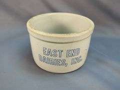 East End Dairies Inc. Stoneware Jar