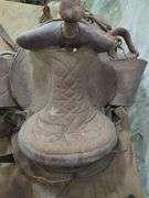 Western Leather Saddle