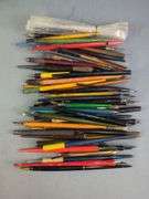 Fountain Pen Collection, Tejada Leather Pen Binder, Pen World Magazines, Qty 3, T-100 Drafting Film Ink, Pen Nibs, And More