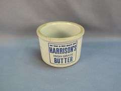 Harrison's High Grade Butter Stoneware Crock