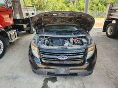 2014 Ford Explorer Sport Utility Vehicle, Odometer Reads 146,057, VIN# 1FM5K8AR6EGC38134, Engine Light On, Kansas Title, See Details For Video