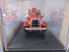 Lucky Die Cast 1/43 Scale Fire Engine Model Trucks - Lot of 4