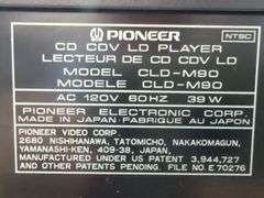 Pioneer CLD-M90 Multi-Play CD/CDV/LD Player with Remote