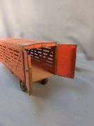 Structo Cattle Farms Inc. Pressed Metal Truck with Cattle Trailer