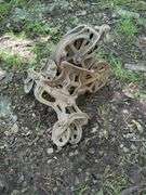 Antique Industrial Pulley System