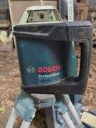 Bosch GRL 500 H Rotary Laser Level with Tripod & Accessories