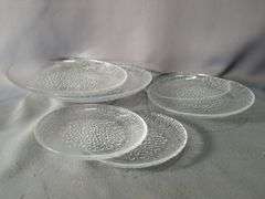 Iittala Finland 'Ultima Thule' Glass Place Settings Including Dinner Plates, Qty 2, Salad Plates, Qty 2, Dessert Plates, Qty 2 And 2 Bowls