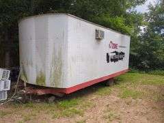 Mobile Trailer With Side Door And Window, No Title