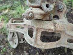 Antique Industrial Pulley System