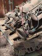 GM Engine Block with Intake Manifold
