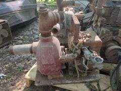 Engine and Pump Components, Including Sears Roebuck & Co and Hale Fire Pump Co Parts, Contents Of Pallet, THURSDAY Pick Up