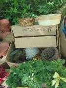Holiday Decor and Ceramic Planters