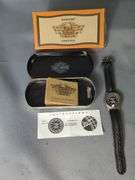 Harley-Davidson MPH Wristwatch with Box and Paperwork