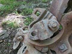 Antique Industrial Pulley System