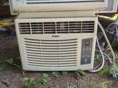 Haier & Cool Living Window Air Conditioners, Qty 2 And Cool Living AC Unit, All Power On