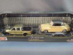 Motormax American Classics 1:43 Scale Diecast Sets, Qty 2